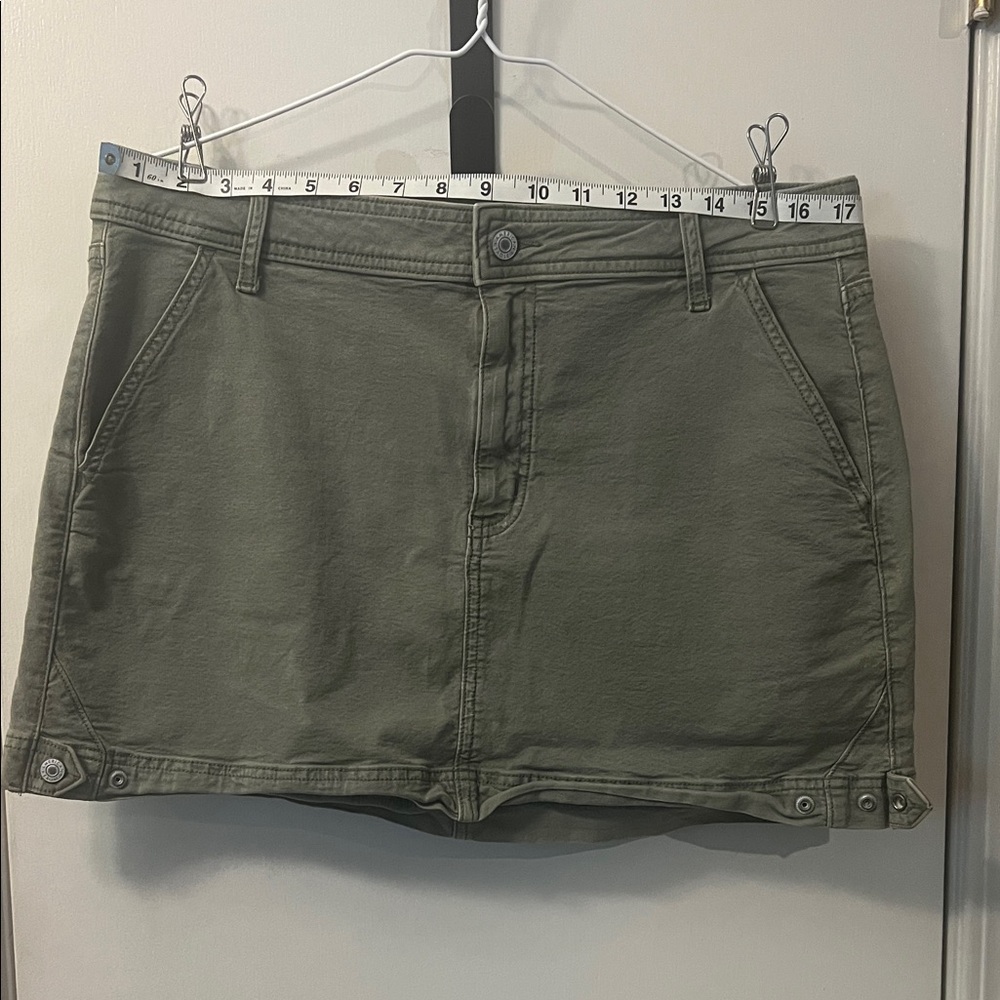 American Eagle Outfitters Khaki Mini Skirt